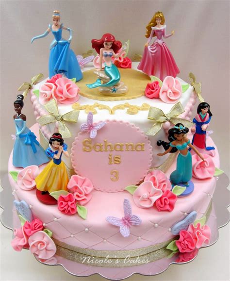 Amazing collection of cake designs for girls make beautiful moments. Confections, Cakes & Creations! | Disney princess birthday ...