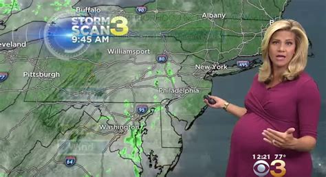 Pregnant Meteorologist Katie Fehrlinger Called Disgusting For Showing Her Bump On Tv — But She