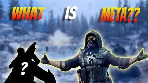 What Does Meta Mean Cod Meta Call Of Duty Warzone Youtube