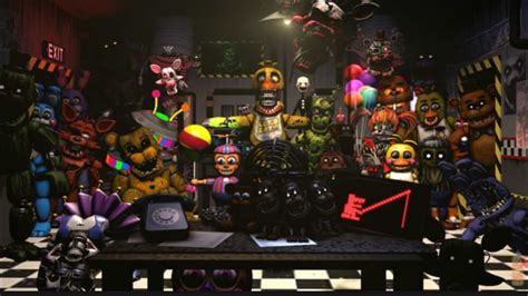 Five Nights At Freddy S Ultimate Custom Night Easy Night No Comment Audio Primer Video De Fnaf