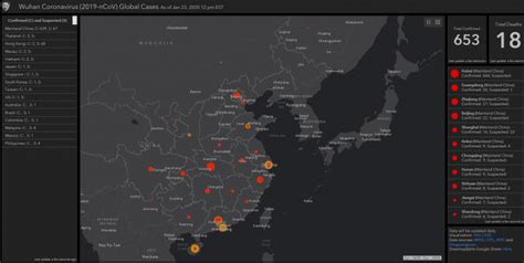 Interactive Coronavirus Heat Map Shows Spread Of Virus Around The Globe