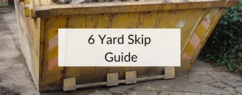 Yard Skip Size Skip Dimensions Restrictions And More OFF