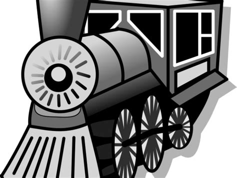 Download Hd Locomotive Clipart Front Train Transparent Background