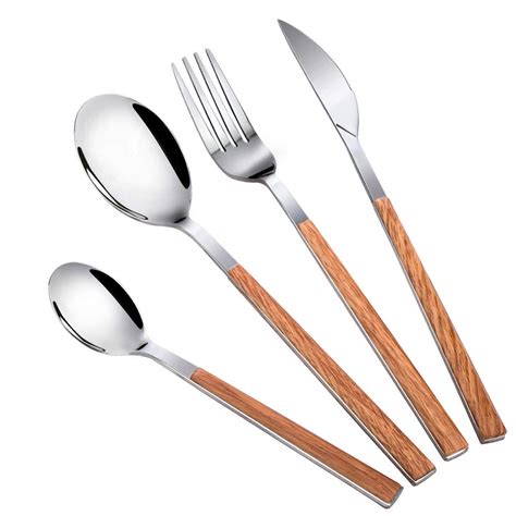 rust dishwasher safe cutlery flatware proof polished mirror stainless steel silver pcs cutler 1x silverware 2x results