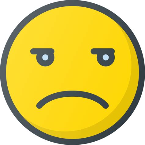 Emoji Emote Emoticon Emoticons Unamused Icon Free Download