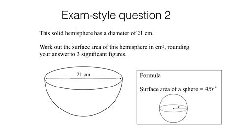 Volume Of Spheres Worksheet