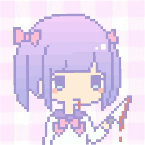 8 Anime Icons Tumblr Images Purple Anime Girl Icons