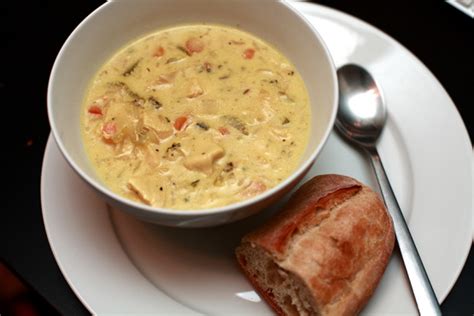 It is important to note that this chicken wild rice soup recipe calls for 45 minutes of cooking. Copy-Cat Panera Cream Of Chicken And Wild Rice Soup Recipe ...