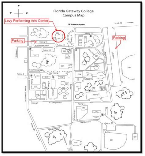 Florida International University Campus Map United States Map