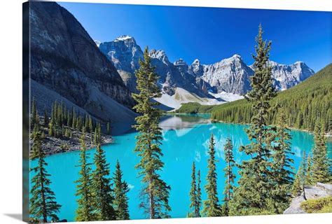 Moraine Lake And Valley Of The Ten Peaks Banff National Park Alberta