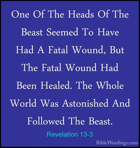 Revelation 13 Holy Bible English