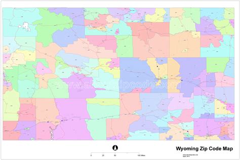Explore Wyoming Zip Code Map In 2023 Utah Geologic Map Portal