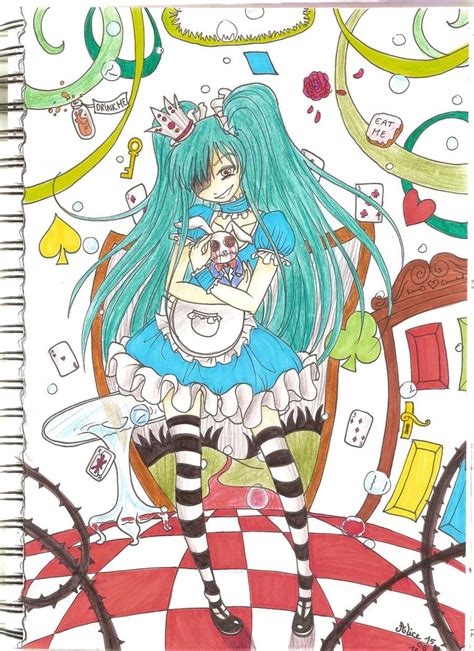 Alice In Wonderland By Kawaii Kami Chan On Deviantart