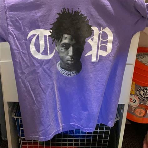 Youngboy Nba X Vlone Peace Hardly Tee Purple Ph