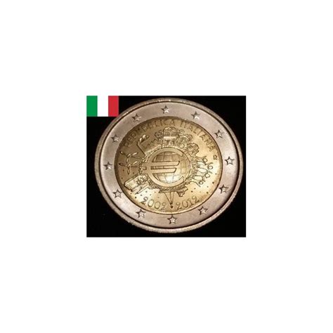 2 Euros Commémorative Italie 2012 Dek Pièces De Monnaie € Issoire