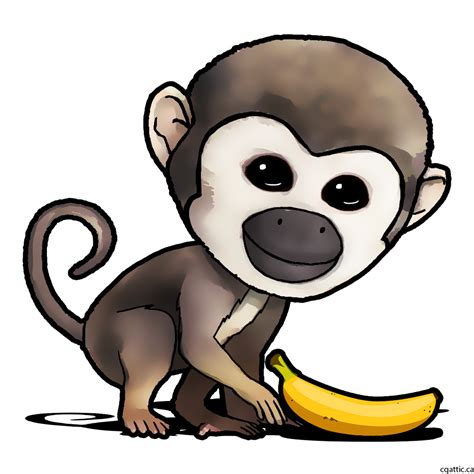 Then, use two curved lines that meet in a point to form the hand grasping the branch. Monkey Drawing Pictures at GetDrawings | Free download