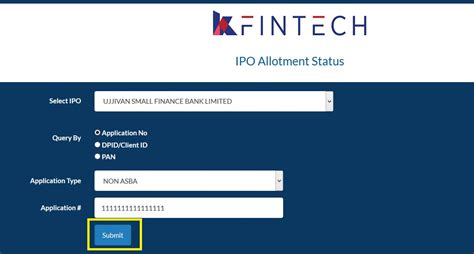 If the response is good, go ahead. Ujjivan Small Finance Bank : Check IPO Allotment Status ...