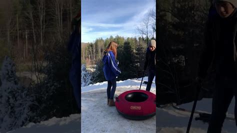 Snow Tubing At Scaly Mountain North Carolina Youtube