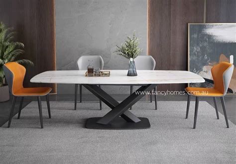 Buy Rocco Sintered Stone Dining Table Tables Fancy Homes