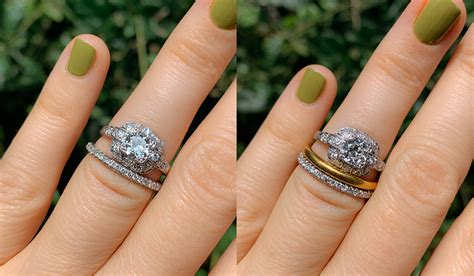 Pairing Your Wedding Band To Your Vintage Engagement Ring Erstwhile