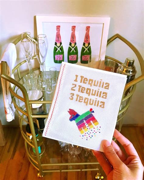 1 Tequila 2 Tequila 3 Tequila Floor Etsy