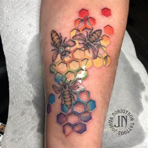 30 Best Honeycomb Tattoo Ideas Read This First