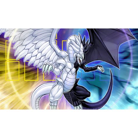 Yu Gi Oh Tcg Light And Darkness Dragon Playmat With Zones Magicians Circle International