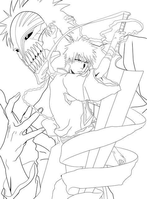 Ichigo Coloring Pages Coloring Home