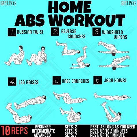 Ab Workouts At Home Aposr