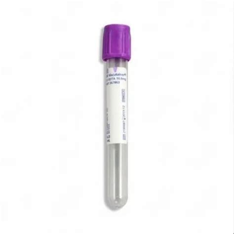 Bd Vacutainer Edta Tube Plastic Pink Ml Medical Supplies And