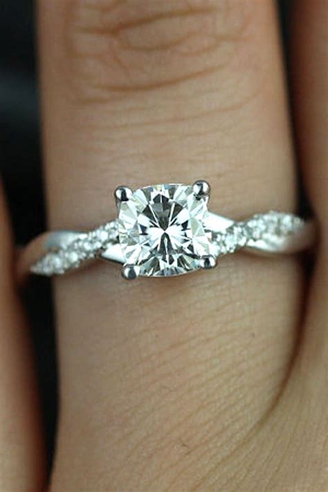Discover diamond engagement rings set with beyond conflict free diamonds and unique engagement rings, including gemstone and vintage rings. 30 Amazing Simple Engagement Rings | Rings for girls ...
