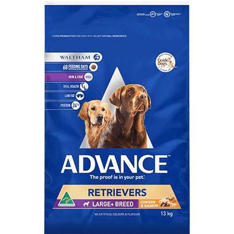 Advance Retrievers Dry Dog Food Large Breed Adult Chicken And Salmon