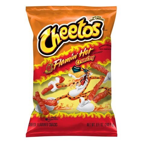 Save On Cheetos Crunchy Cheese Flavored Snacks Flamin Hot Order Online