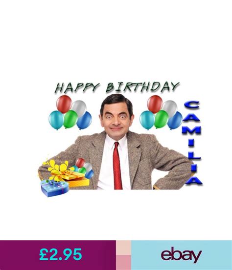 Create your personalized animated text messages mother's day occasions. Mr Bean - Personalised Birthday Greeting Card | Xmas ...