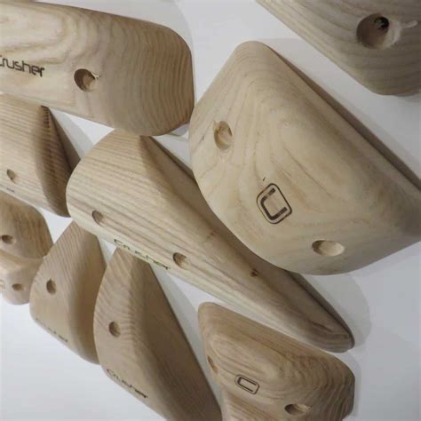 Wooden Climbing Holds Fluid Hold Set Board Hand Holds Crusher Holds