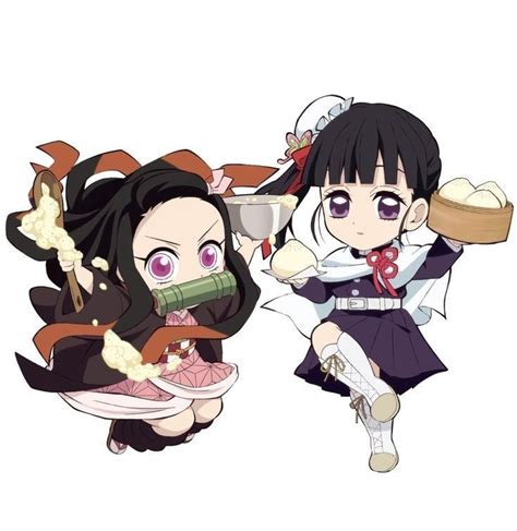 Kanao And Nezuko Chibi Anime Chibi Anime