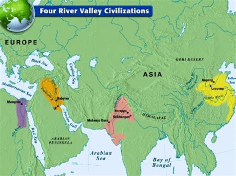 16b Geography Of River Valley Civilizations Diagram Quizlet