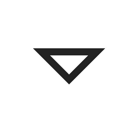 Arrow Bottom Small Triangle Direction Navigation Vector Svg Icon Svg Repo