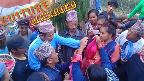Nepal Magar Culture Of Married In Golkotबिहेको दिनको एक झलक ।। Youtube