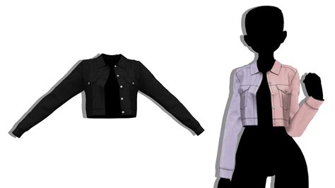 Mmd Sims 4 Katya Short Jacket By Fake N True On Deviantart