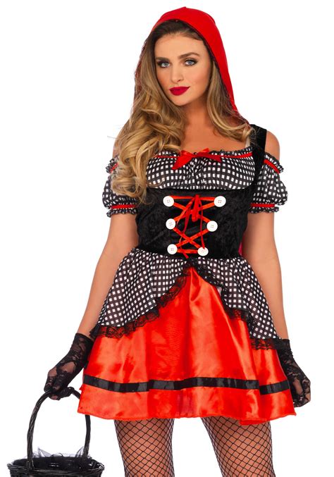Little Red Riding Hood Ladies Fancy Dress Leg Avenue Womens Halloween