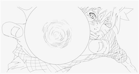 Naruto - Naruto Rasengan Coloring Pages Transparent PNG - 1024x459