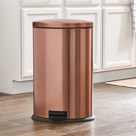 Copper Trash Can Small Living Room Ideas Maximize Your Space