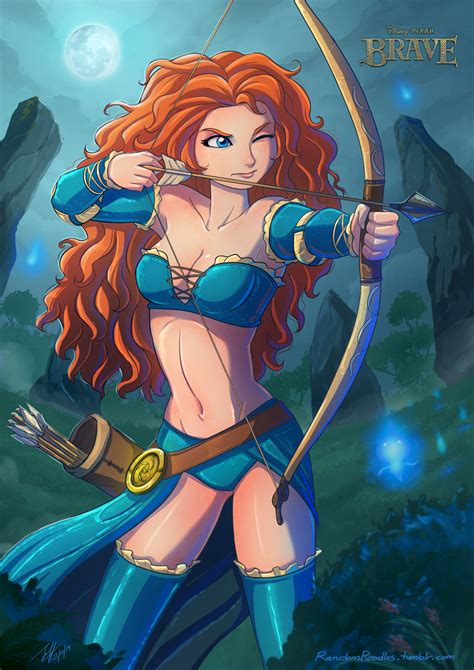 brave s merida by jeff mahadi on deviantart