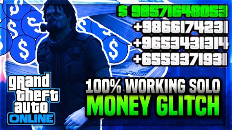 Easy Gta 5 Money Glitch 100 Working Ps4xboxpc Gta V Online Solo