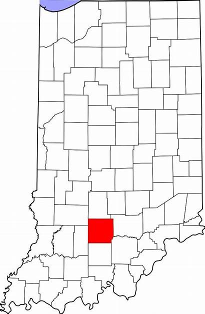 Indiana County Map Svg Wikimedia Highlighting Place