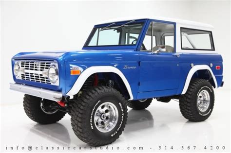1969 Ford Bronco Beautifully Restored And Ready To Show Or Drive For