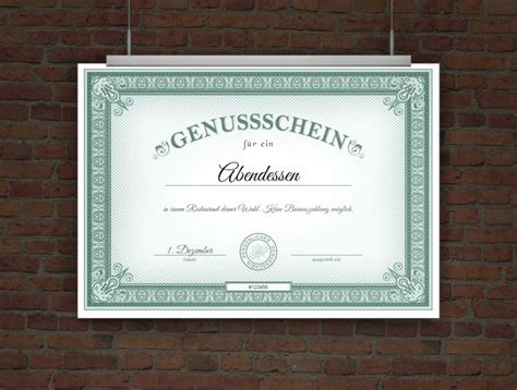 Gutscheine • vorlagen • geschenkideen. Drucke selbst! Gutschein für ein Abendessen