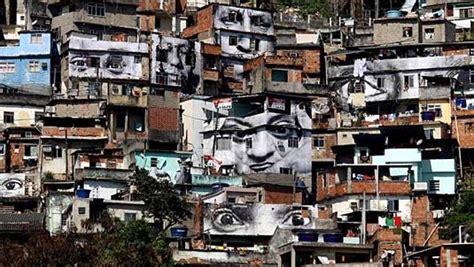 murals on rio favelas in brazil banksy favelas brazil art public the hills have eyes
