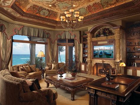 Oceanfront Mediterranean Mega Mansion Traces Its Architectural And